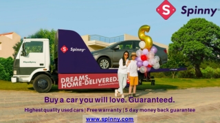 Spinny | Buy and Sell Used Cars with Guaranteed Love