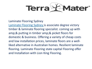 Vinyl Flooring Sydney