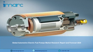 Automotive Electric Fuel Pumps Market Report 2020: Impact of COVID-19, Key Players Analysis and Growth