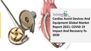 Cardiac Assist Devices And Equipment Market Forecast to 2030 | Covid 19 Impact and Recovery