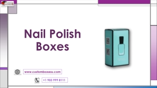 Nail polish boxes in USA