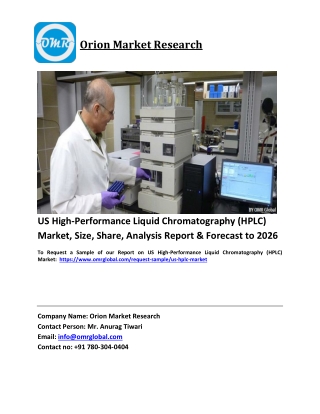 US High-Performance Liquid Chromatography (HPLC) Market Trends, Size, Competitive Analysis and Forecast 2020-2026