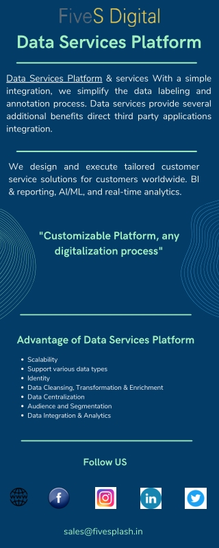 Data Services Platform - FiveSdigital