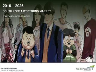 South Korea Webtoons Market Size & Forecast 2026