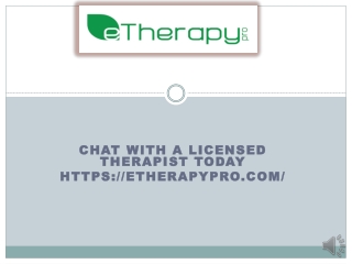 What Can You Expect From eTherapy Pro?