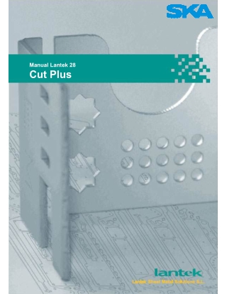 Apostila Lantek CutPlus