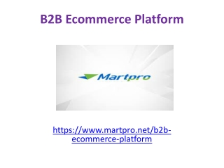 B2B Ecommerce Platform