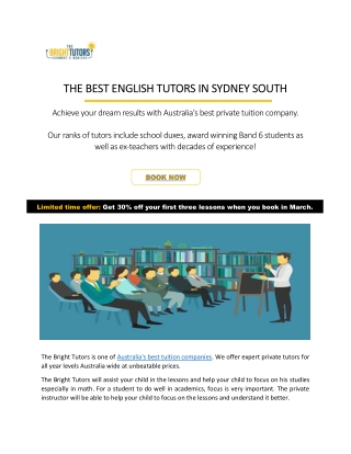 Best Tutors Near Me - The Bright Tutors