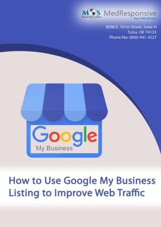 How to Use Google My Business Listing to Improve Web Traffic