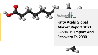Global Fatty Acids Market Growth With Top Countries Data Forecast 2021-2025