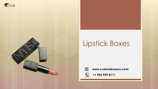 Lipstick boxes in All Sizes & Shapes at wholesale rate