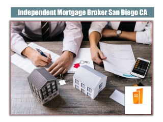 Independent Mortgage Broker San Diego CA