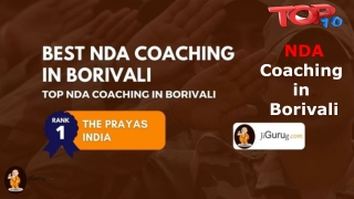 Best NDA Coaching Centres in Borivali