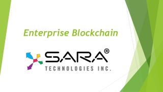 Enterprise Blockchain Consulting Services