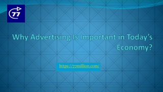 Why Advertising Is Important in Today’s Economy?