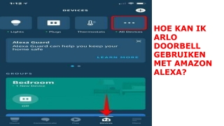 HOE KAN IK ARLO DOORBELL GEBRUIKEN MET AMAZON ALEXA?