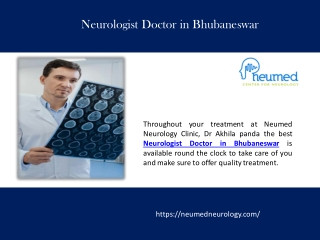 Neurologist Doctor in Bhubaneswar