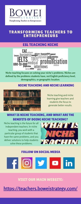 ESL Teaching Niche