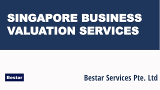 Best Business Valuation Services In Singapore | Bestar