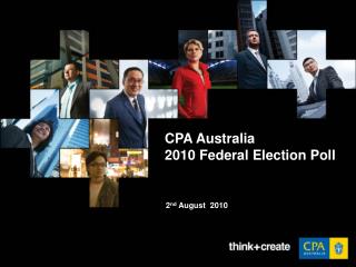CPA Australia 2010 Federal Election Poll