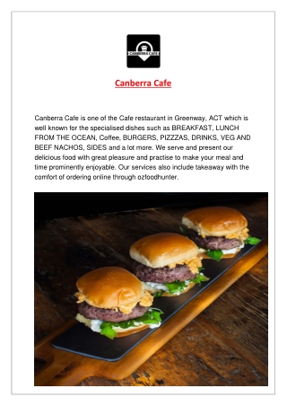 5% off - canberra café Restaurant Greenway Takeaway, ACT