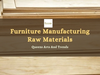 Furniture Hardware Raw Materials