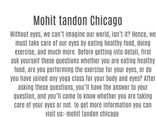 mohit tandon Chicago