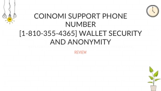 Coinomi support phone number [1-810-355-4365] wallet Security and anonymity