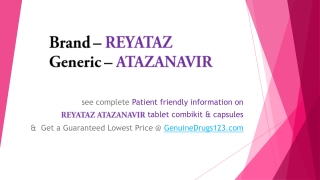 What are the side effects of atazanavir?