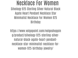 Necklace For Women