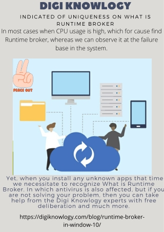 Indicated of Uniqueness on What Is Runtime Broker