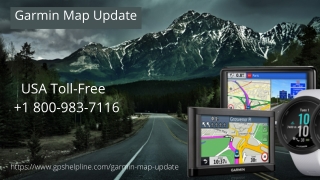 Get expert help for Garmin Map Update | 18009837116