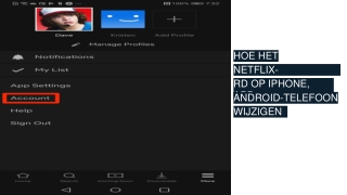 HOE HET NETFLIX-WACHTWOORD OP IPHONE, APP, ANDROID-TELEFOON WIJZIGEN?