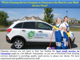Which Cleaning Service Company in Clermont is the Best for your Maid Service Need