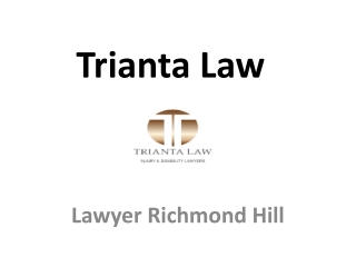 Property loss lawyer Richmond Hill