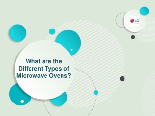 What are the Different Types of Microwave Ovens?