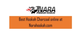 Best Hookah Charcoal online at Narahookah.com