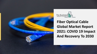 Fiber Optical Cable Market 2021-2025 | Pandemic Industry Impact Analysis And Trends