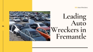 Leading Auto Wreckers in Fremantle