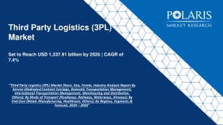 Third Party Logistics (3PL) Market Share, Size, Trends, Industry Analysis Report By Service (Dedicated Contract Carriage