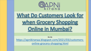 Grocery Shopping Online Customers Tips