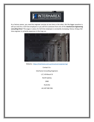 Structural engineer sydney | Interharex