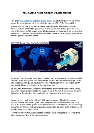 MRI Guided Neuro Ablation Devices Market