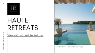 Villas in Croatia By Haute Retreats