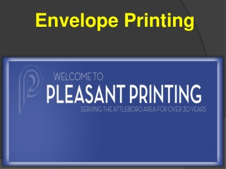 Envelope Printing