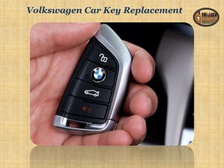 Volkswagen Car Key Replacement