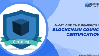 What Are The Benefits Of Blockchain Council Certifications?