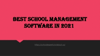 Best School Management Software in 2021