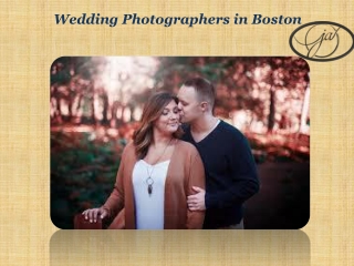 Wedding Photographers in Boston