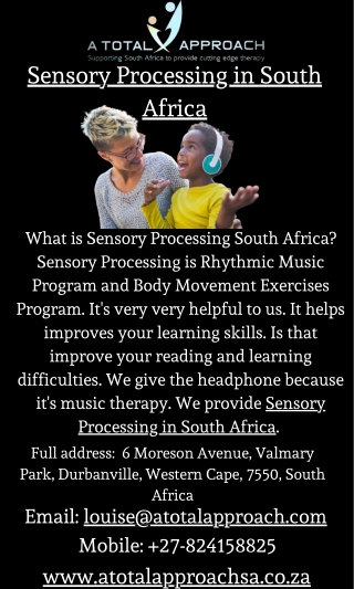 Sensory Processing in South Africa